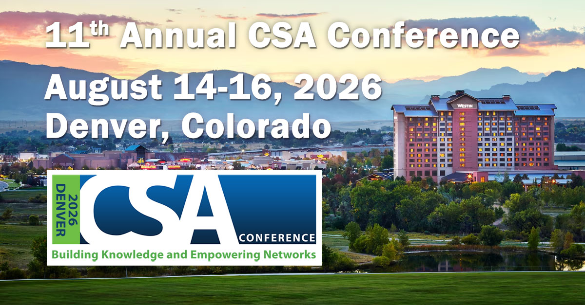 2026 CSA Conference