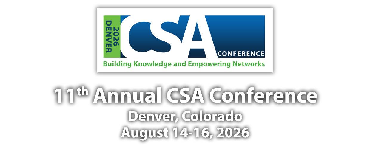 11th Annual CSA Conference | August 14-16, 2026