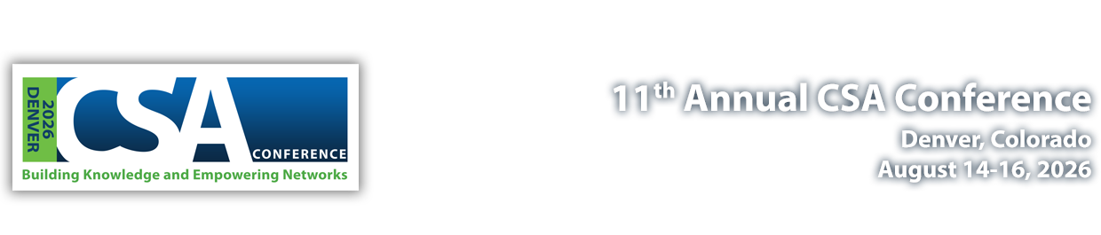 11th Annual CSA Conference | August 14-16, 2026