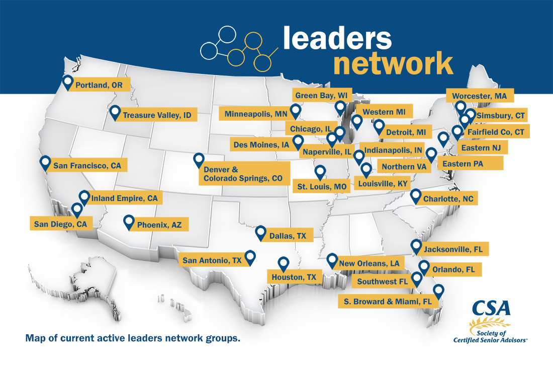 CSA Leaders Network Map