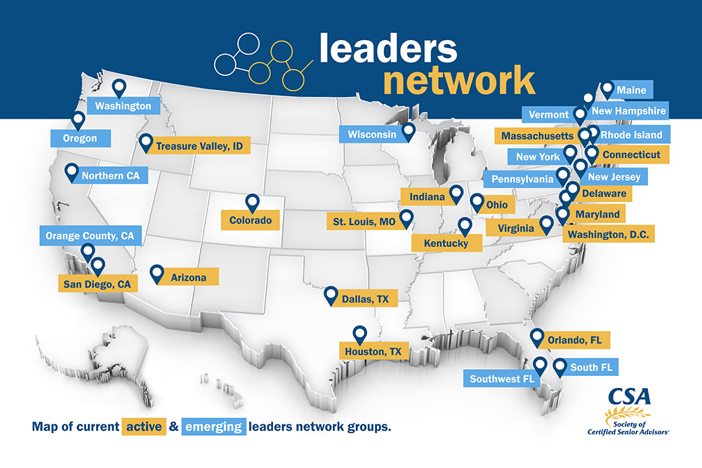 CSA Leaders Network Map